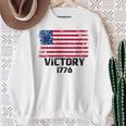 Victory 1776 愛国的 ベッツィー・ロス アメリカ国旗 星13個 スウェットシャツ 年配の女性への贈り物