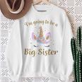 キッズ Bigister ユニコーン I'm Going To Be A Bigister スウェットシャツ 年配の女性への贈り物