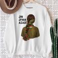 クルディスタン・ノウルーズ、ジン、ジヤン、アザディ・ロジャワ、クルディスタンが大好き スウェットシャツ 年配の女性への贈り物