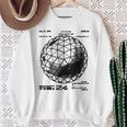 バックミンスター フラー 測地線 特許 科学 工学 数学 スウェットシャツ 年配の女性への贈り物