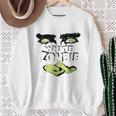ホワイトゾンビ映画ポスター スウェットシャツ 年配の女性への贈り物