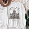 ミラノ イタリア ドゥオーモ 大聖堂 建築 イタリア スウェットシャツ 年配の女性への贈り物