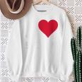 レッドハート I Lovehion スウェットシャツ 年配の女性への贈り物