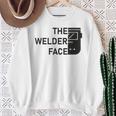 溶接機の端面溶接 溶接 スウェットシャツ 年配の女性への贈り物