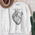 解剖学的に正しい人間の心臓tem Aorta Cardio スウェットシャツ 年配の女性への贈り物