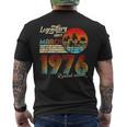1976年3月から誕生日伝説のギフト メンズTシャツ バックプリント