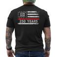 250Th Anniversary United States 250Th Usa 4Th Of July 2026 Men's T-shirt Back Print