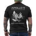 50周年記念 アポロ11号 月面着陸宇宙 ファーストステップ メンズTシャツ バックプリント