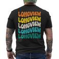 70S Longview 70年代のロングビュー 長袖tシャツ メンズTシャツ バックプリント