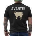 Avante Pug メンズTシャツ バックプリント