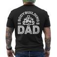 Bodybuilding Dad シャツ メンズ マッスルジム トレーニング ボディビルダー メンズTシャツ バックプリント