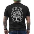 Burtonバートン 家族同窓会 強い根の木々 メンズTシャツ バックプリント