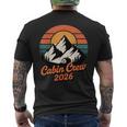 Cabin Crew 2026 Mountain Vacation Family Matching Group Men's T-shirt Back Print