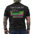 Can I Lick It 周期表 メンズTシャツ バックプリント