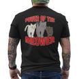 Catuperheros Power Of The Meower Feline Bossestrut Meow メンズTシャツ バックプリント