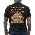 Cèpes Chasseur De Champignon Ramasseur De Cèpes Drôle T-shirt imprimé au dos