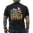 Día De Todos Losantos Católicoan Francisco Antonio Juana Camiseta Hombre Estampado Espalda
