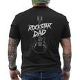 Diseño De Guitarra Rockstar Dad Camiseta Hombre Estampado Espalda