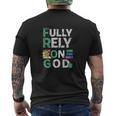Frog Fully Rely On God 面白いレトロラブハートカエル愛好家 長袖tシャツ メンズTシャツ バックプリント