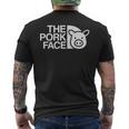 Pig Face Parody Meat Lover Outdoor 長袖tシャツ メンズTシャツ バックプリント