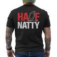 Half Natty ハーフナチュラルステロイドボディービルダー メンズTシャツ バックプリント