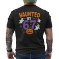 Haunted By 67 67 Halloween Costume Men's T-shirt Back Print