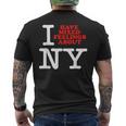 I Have Mixed Feelings About New York メンズTシャツ バックプリント