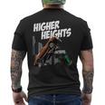 Higher Heights ローライダーカー メンズTシャツ バックプリント