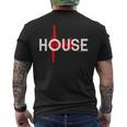 House Music ディープハウス ソウルフルハウス メンズTシャツ バックプリント