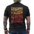 Idée-Cadeau Prénom Personnalisé Étienne Homme Mythe Légende T-shirt imprimé au dos