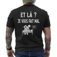 Kiné Humour Drôle Kinésithérapeute T-shirt imprimé au dos