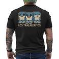 Los Traleritos Gen Alpha イタリアブレインロットゲームミーム メンズTシャツ バックプリント