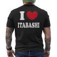 I Love Itabashi アイラブ板橋アイラブ浅草 メンズTシャツ バックプリント