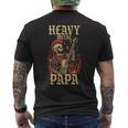 Metalhead Papà T-shirt da uomo con stampa posteriore