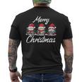 Nain De Noël Décoration Deapin De Noël Joyeux Noël T-shirt imprimé au dos