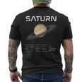 Nerdyaturn 天文学 科学 惑星 太陽系 事実 Wt メンズTシャツ バックプリント