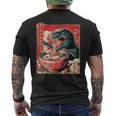 Nouilles Japonaisesintage T-Rex Dinosaure Ramen T-shirt imprimé au dos
