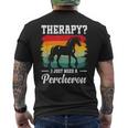 Percheron Tenue Pour Propriétaire De Cheval Percheron Équestre T-shirt imprimé au dos