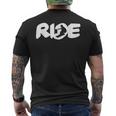 Ride スノーボード スノボ ボード ライダー メンズTシャツ バックプリント