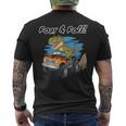 Roar & Roll Dinosaure Monster Truck T-shirt imprimé au dos
