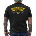 Sverige スウェーデン トレ クロナー スウェーデン ホリデー メンズTシャツ バックプリント