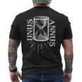 Unus Annus 砂時計 メンズTシャツ バックプリント