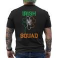 アイルランド代表 Irishquadtパトリックスデー レプラキャノン アイルランド アイリッシュ メンズTシャツ バックプリント