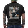 エドゥアール・マネ フォリー・ベルジェールのバー 長袖tシャツ メンズTシャツ バックプリント