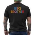 キッズ Big Brother Big Bro -Intage Retro Classic メンズTシャツ バックプリント