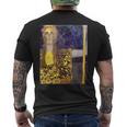 グスタフ・クリムト パラス・アテネ 2 アーティスト向け メンズTシャツ バックプリント
