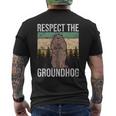 グラウンド・ホッグ Respect The Groundhog メンズTシャツ バックプリント