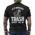 ゴミが関係するならオポッサムジョークでカウントしてくれポッサム メンズTシャツ バックプリント
