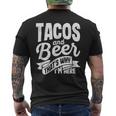タコス ビール なぜここにいるのか パブ シンコ・デ・マヨ メキシコを飲む メンズTシャツ バックプリント