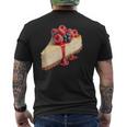 ベリー入りチーズケーキ メンズTシャツ バックプリント